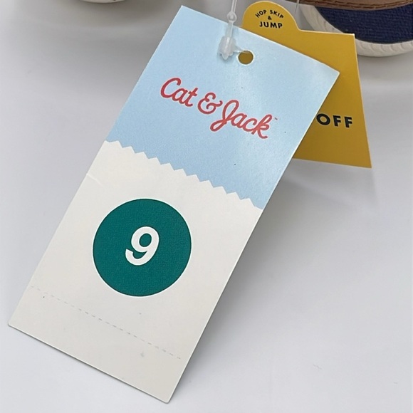 NWT Cat & Jack Bryson Sandals Brown Size 9 - Picture 4 of 7